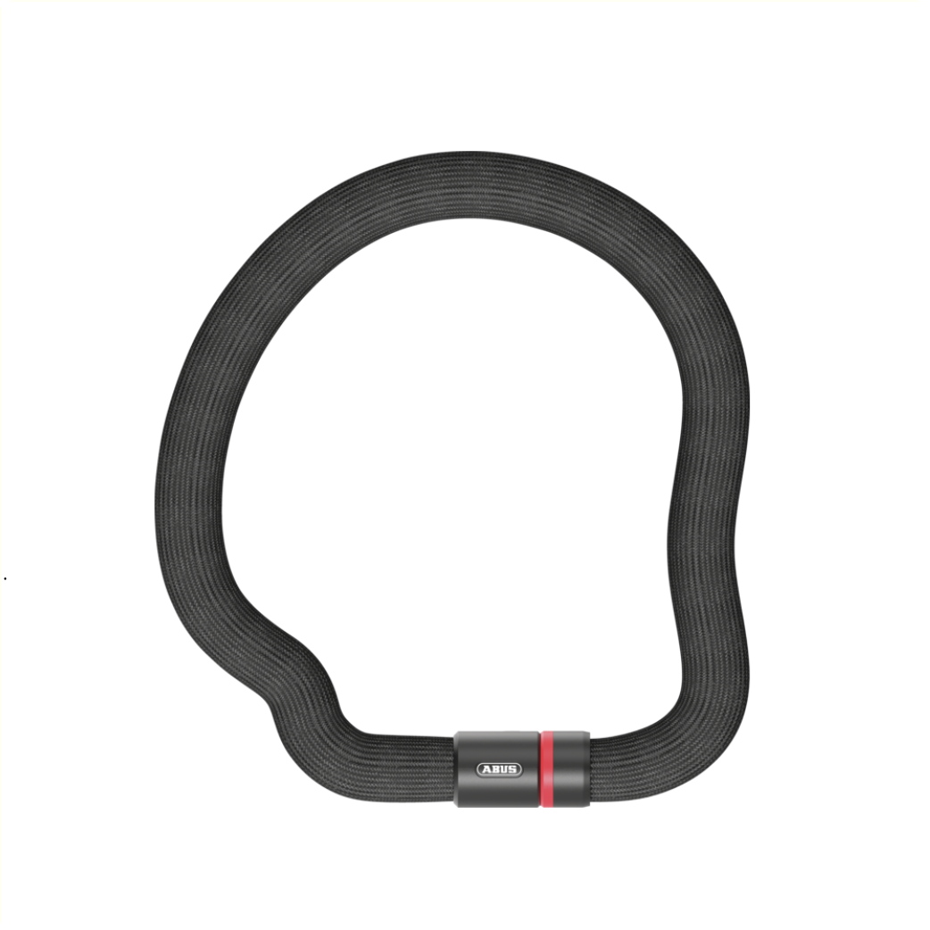 Abus Fahrradschloss Kettenschloss – Gänseschloss 4204k – Sicherheitsstufe 6 – Schwarz – 85 cm – geeignet für Elektrofahrräder und Stadtfahrräder