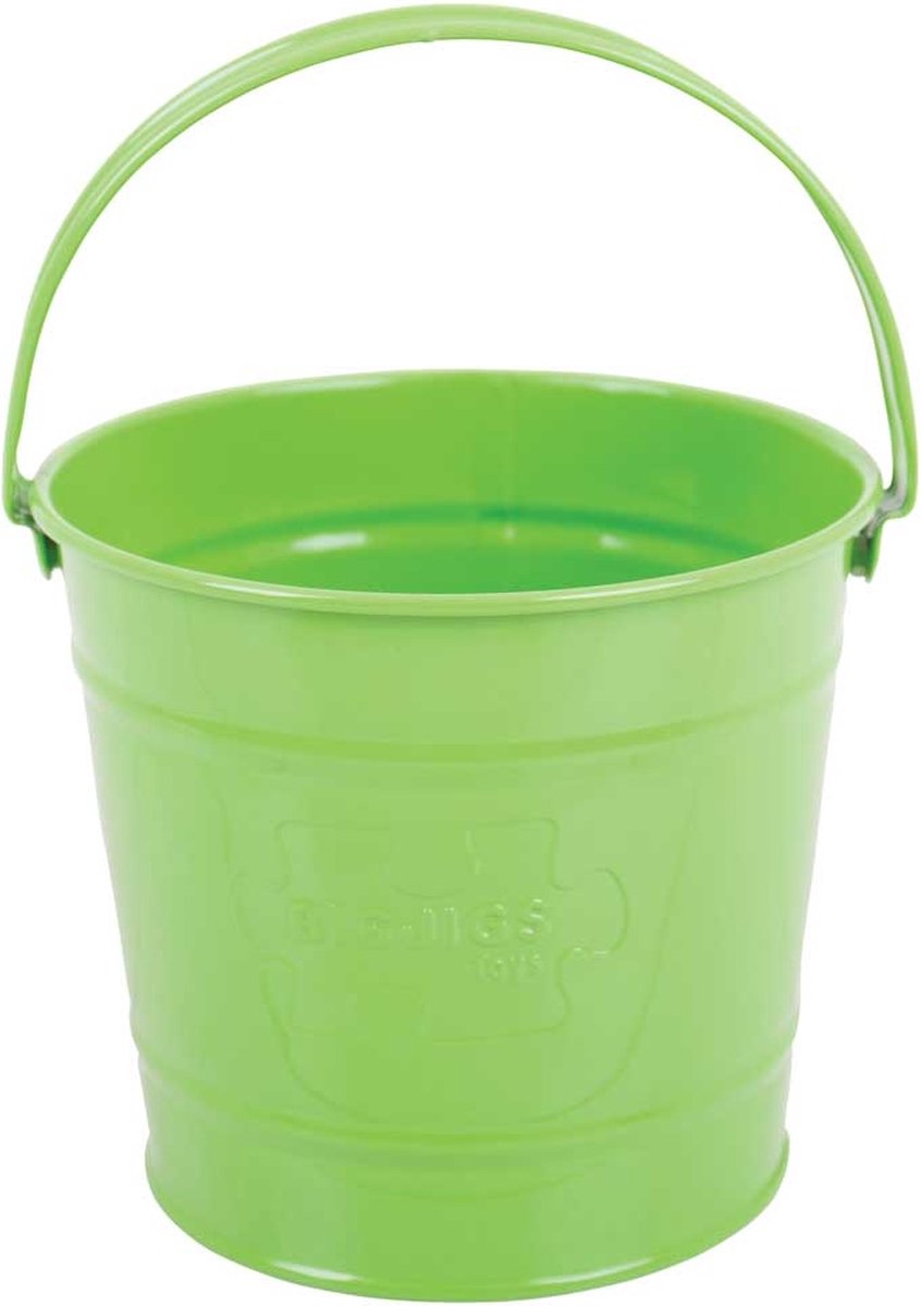 Bigjigs grüner Metalleimer