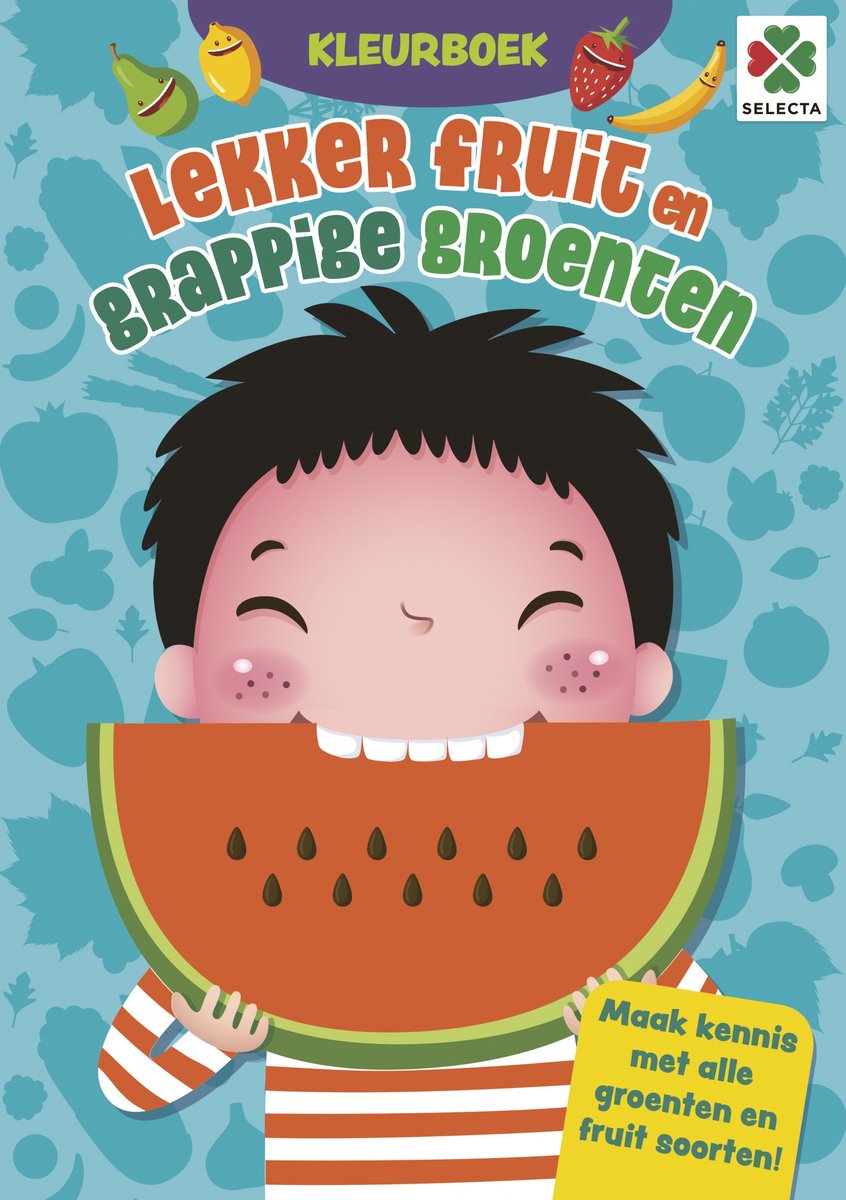 Selecta Colorbook Leckere Obst und lustiges Gemüse