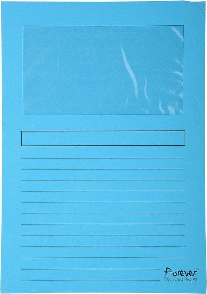 Exacompta L-Map für immer | für ft a4 | Packung mit 25 Stück | hellblau
