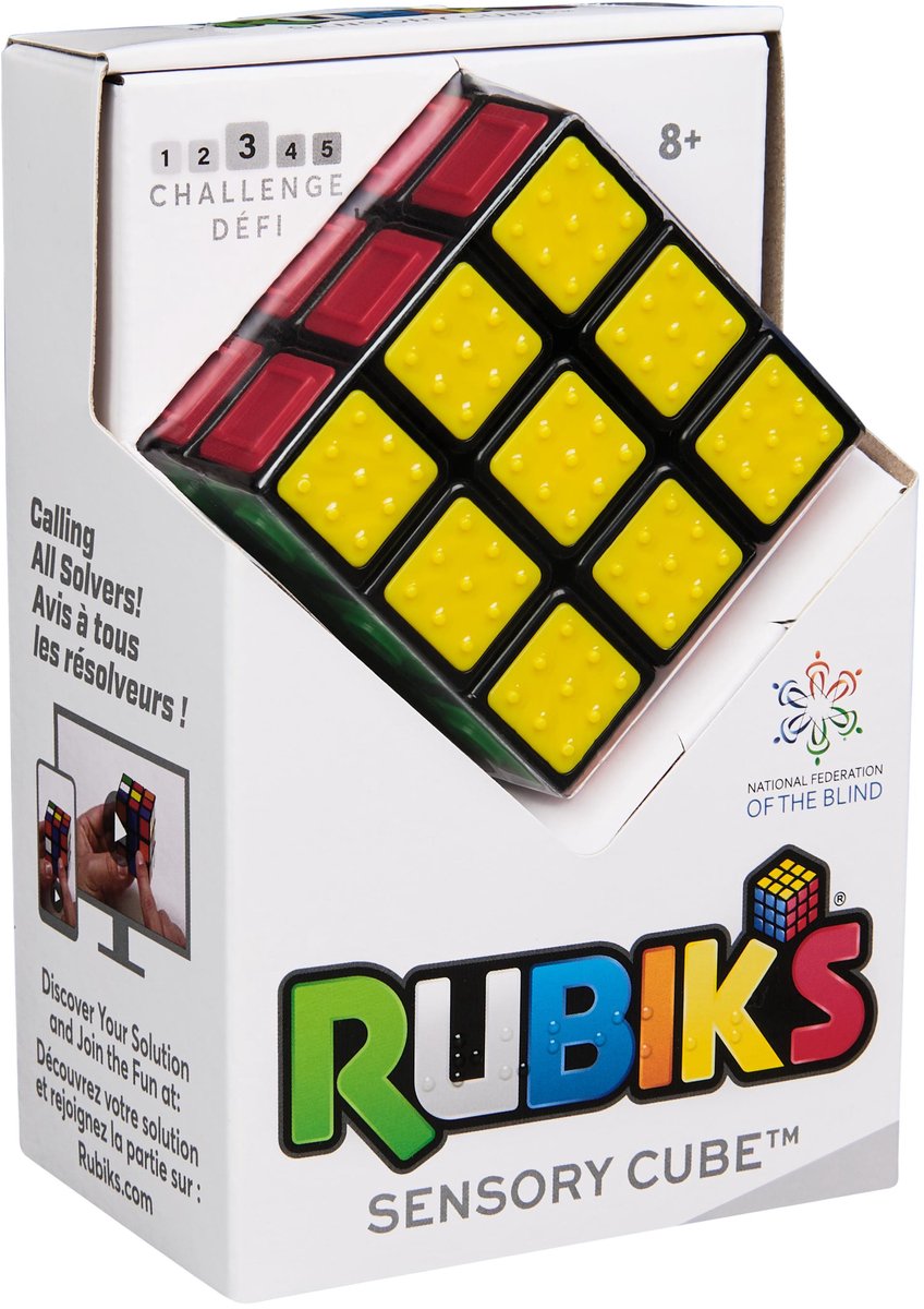 Spin master rubik’s cube sensory cube