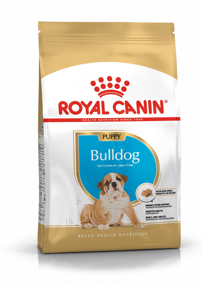 Royal Canin Bulldog – 12 kg – Welpenfutter für Hunde