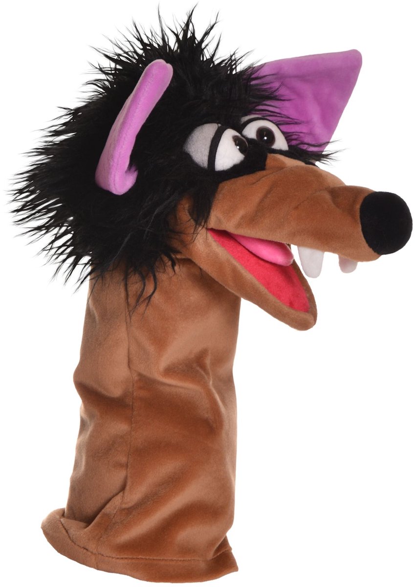 Living Puppets Living Puppet Handpuppe Socke Dieter Wolf 37cm