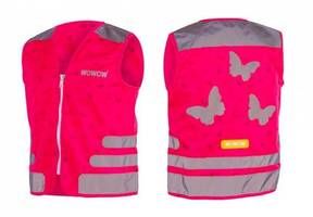 Wowow reflektierende Kinder Nussige Jacke Größe m Pink