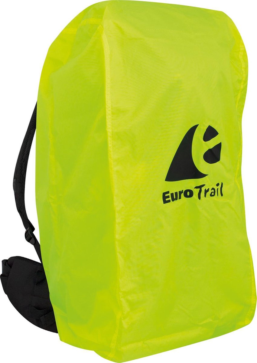 Eurotrail regenhoes flightbag voor backpack - tot 55 liter - geel