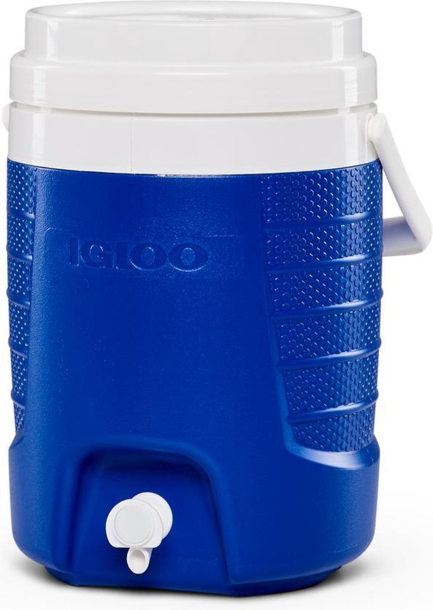Igloo sport 2 gallon - kleine drankdispenser - 7,6 liter - blauw