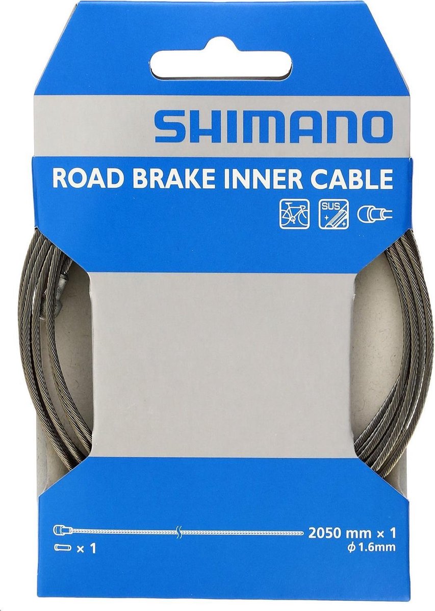 Shimano Rem Binnenkabel Race Edelstahl 2050 mm