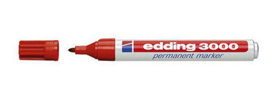Edding Permanentmarker 3000 (rot)
