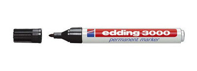 Permanentmarker edding 3000 1,5 - 3mm schwarz