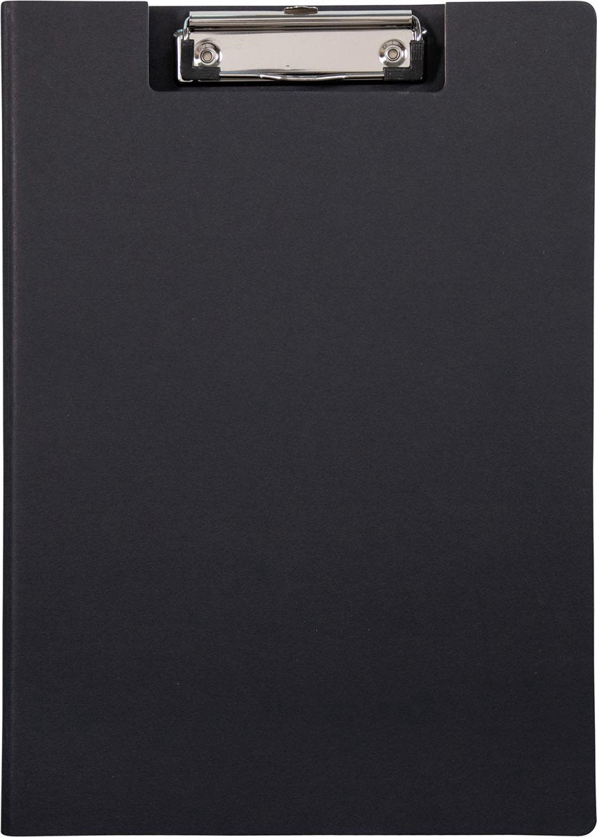Maul - Klemmbrettmappe Balancekarton A4 Hochformat schwarz