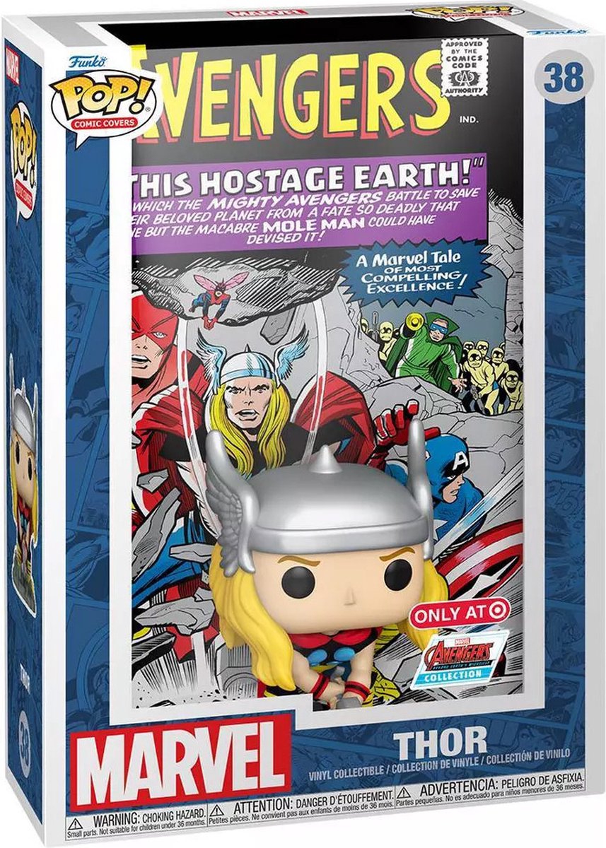 Funko-Pop! Comic-Cover Marvel – Thor – Sonderausgabe (exklusiv) Nr. 38