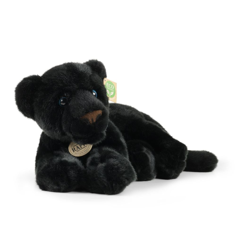 Plüsch schwarzer Panther 40 cm umweltfreundlich