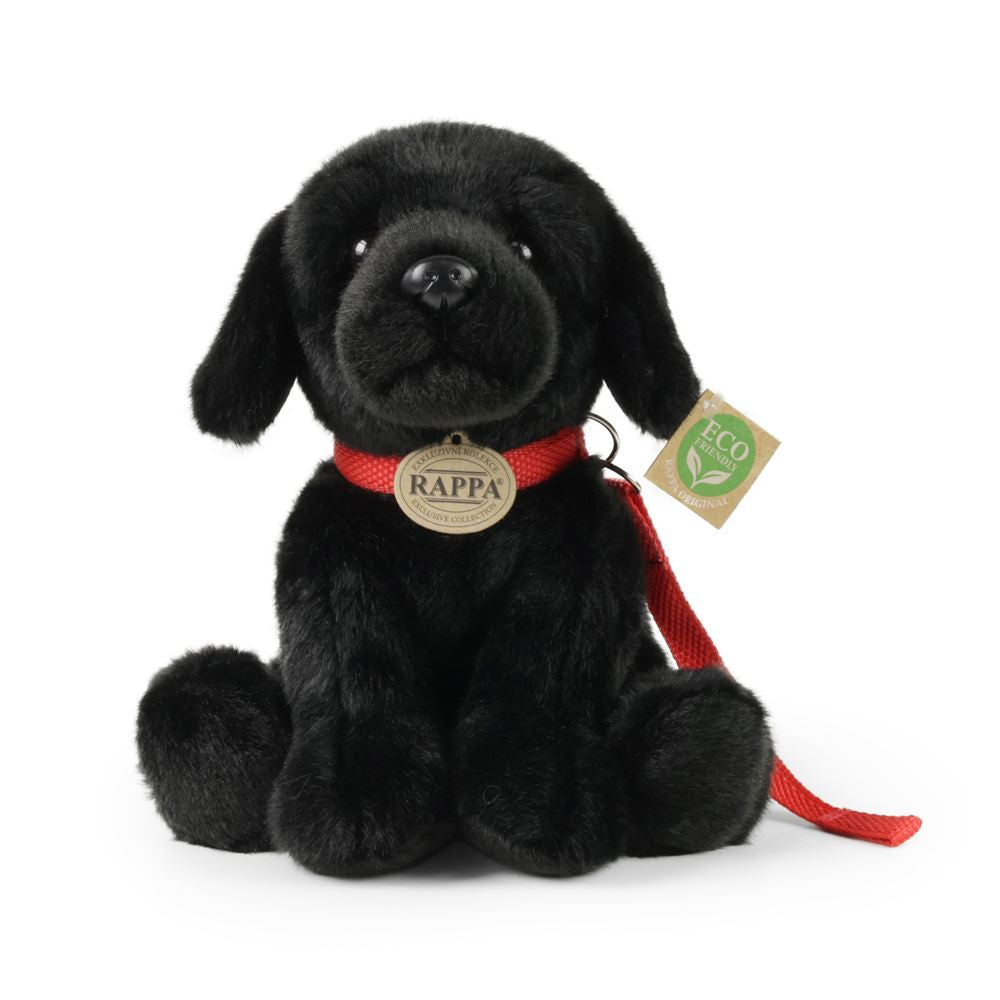 Plüsch schwarzer Labrador 28 cm umweltfreundlich