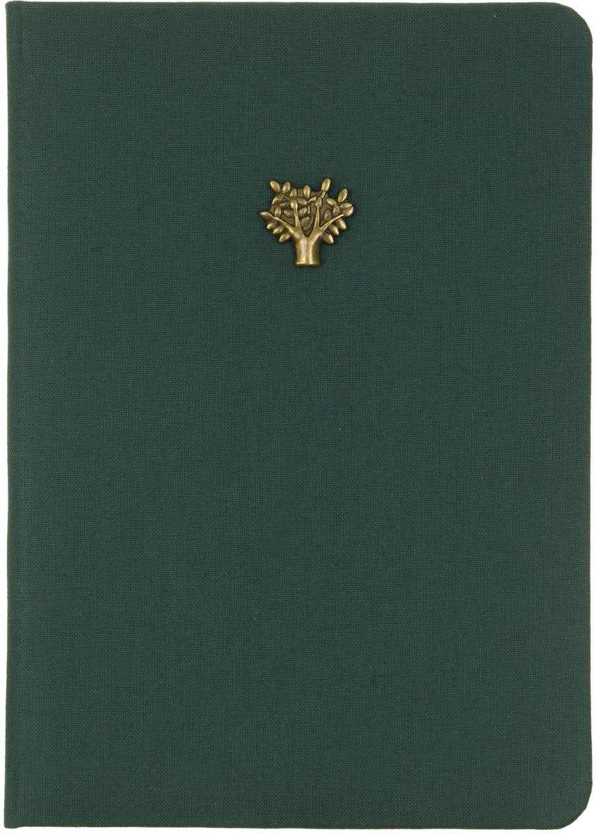 Eccolo Notizbuch - Essential Green Tree - Linie - ca.13x18cm - ec-d317d