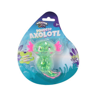 Erstaunlich cooles Squeeze-Axolotl-Sortiment
