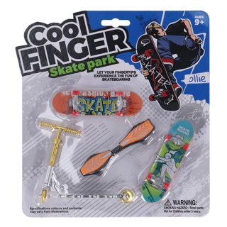 Kein Marken-Finger-Skateboard mit Roller sortiert | 6 Stück