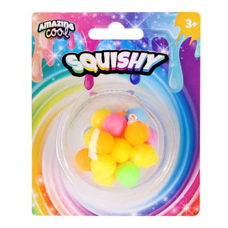 Erstaunlich coole Regenbogenperlenkugel 6 cm sortiert | 6 Stück