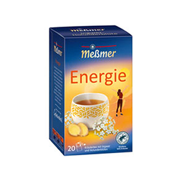 Messmer Energie Ingwer Holunderblute 20x 2gr (5 Stück)