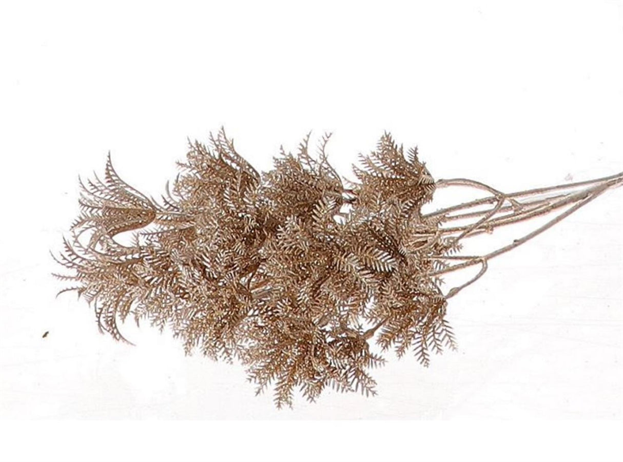 Hbx Natural Living künstlicher Zweig Clematis H74,5 cm Champagner