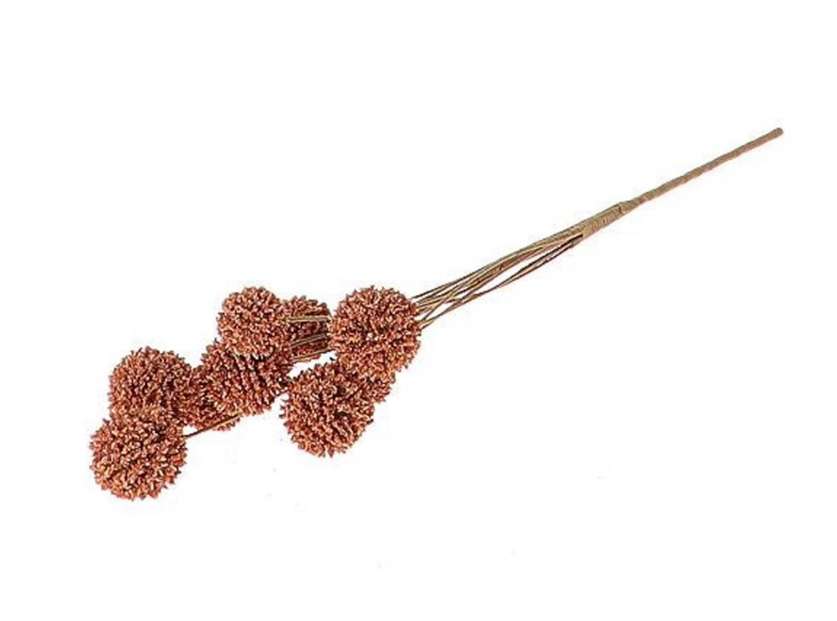 Hbx Natural Living Kunstblume mit 10 Zwiebeln, L58 cm, braun