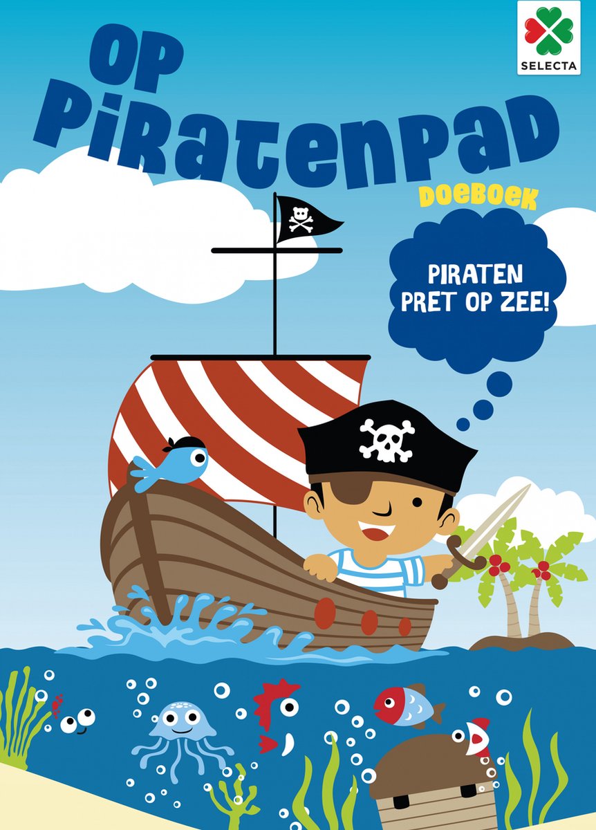 Selecta auf dem Piratenpfad-Aktivitätsbuch