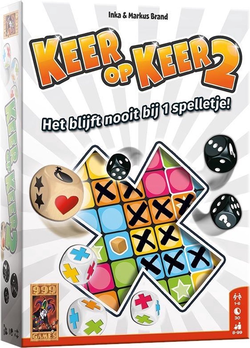 999games 999 Spiele - 2 immer wieder - Würfelspiel - mit neuen Würfeln und Optionen - Brettspiel - Familienspiel - kleines Geschenk