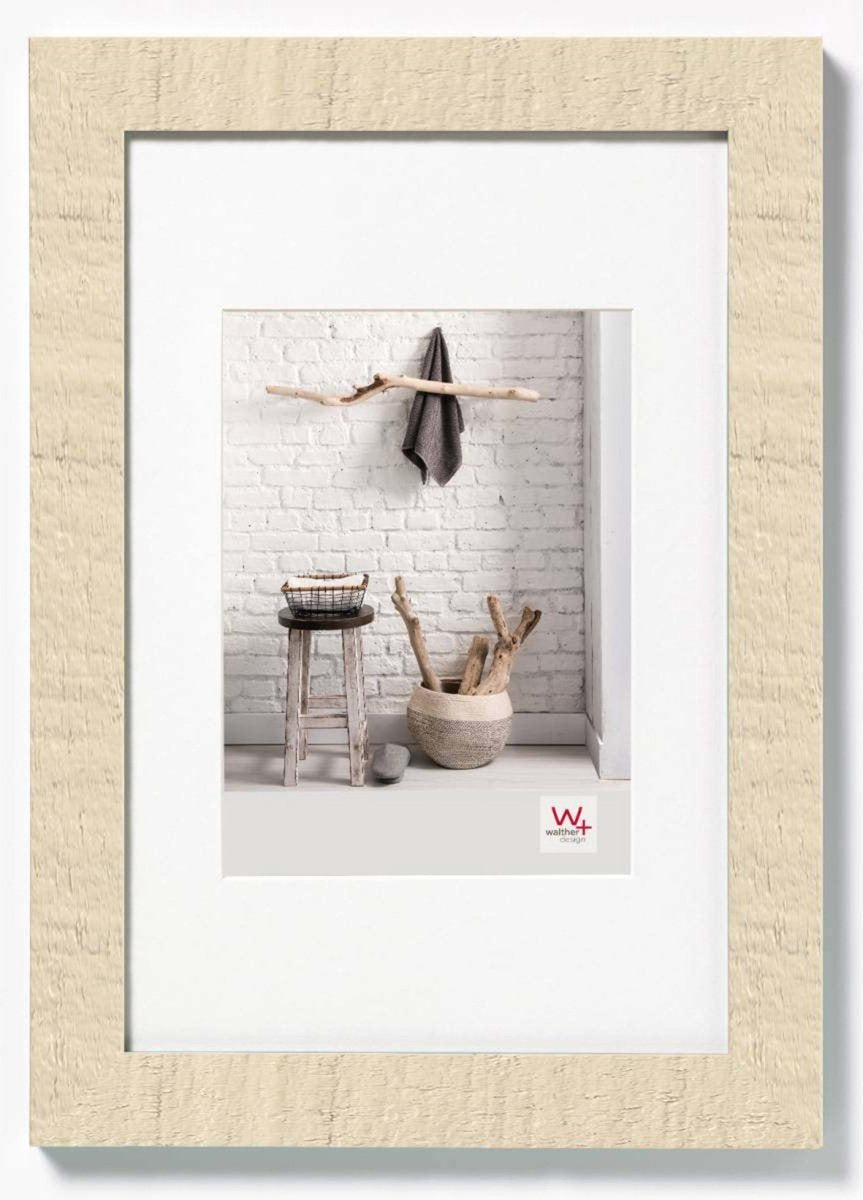 Walther Home - Holzrahmen - Fotogröße 24x30 cm - Cremeweiß