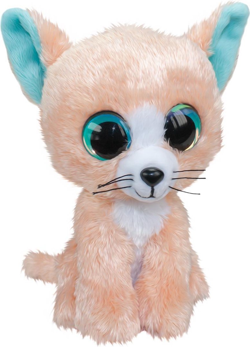 Lumo Stars Kuscheltier - Katze pfirsich, 15cm