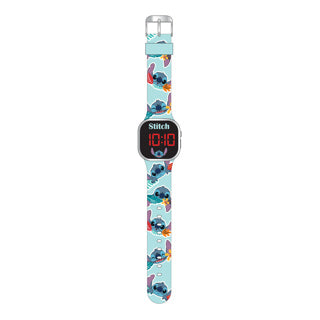 Accutime Uhr Stitch LED Stitch Türkis | 2 Stk