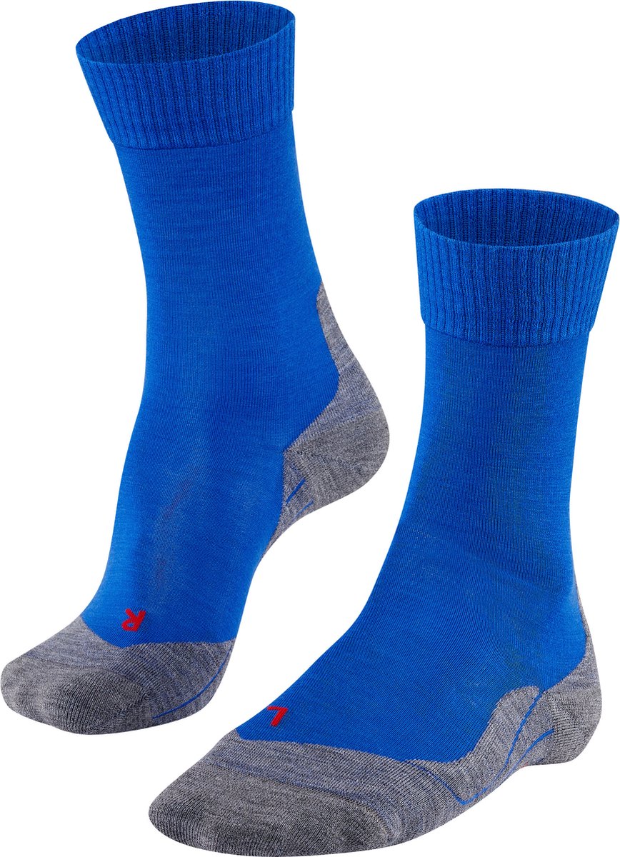 Falke TK5 Anti-Blister Wandersocken aus dünnem Woll-Funktionsmaterial Herren blau – Größe 46-48