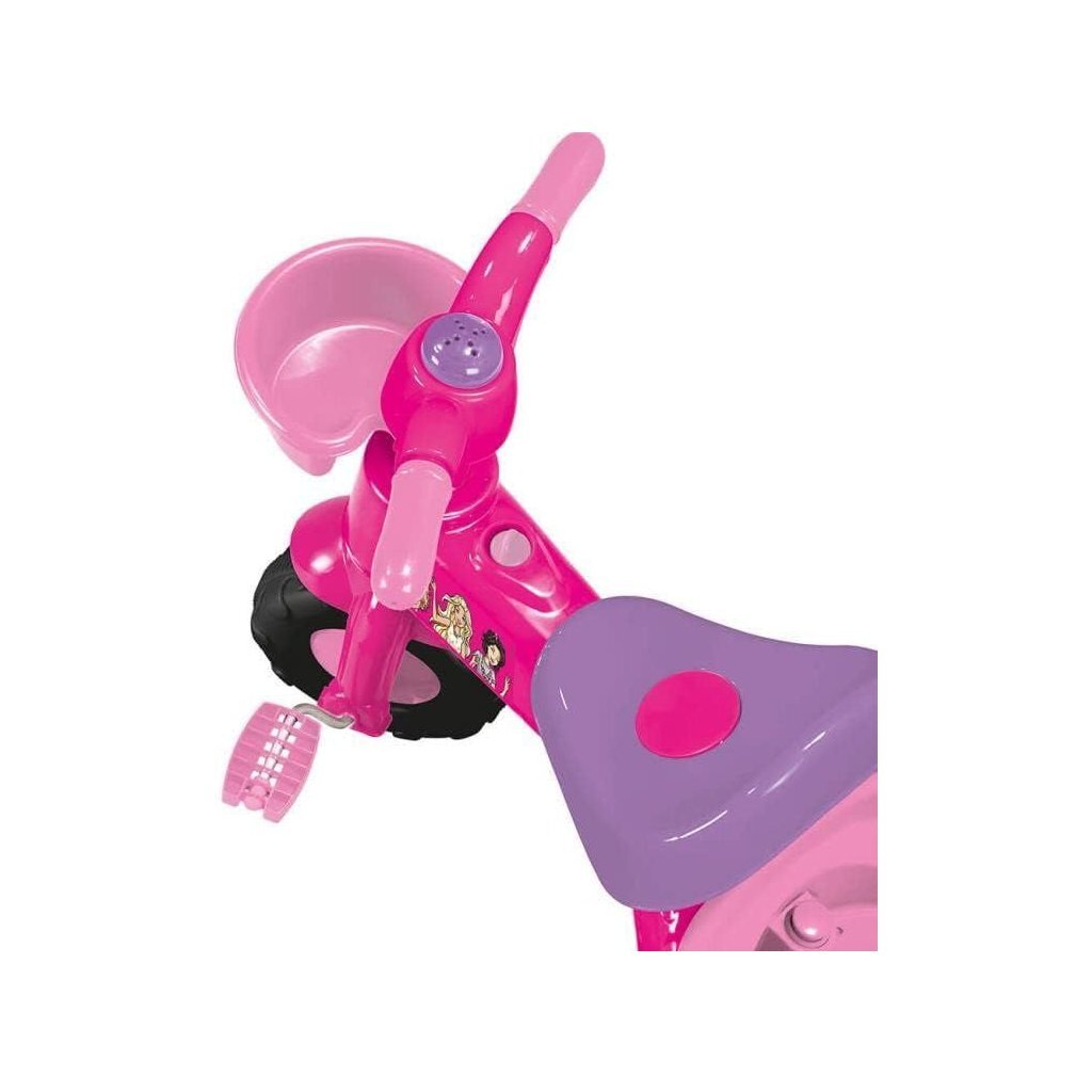 Dolu Barbie Dreirad rosa