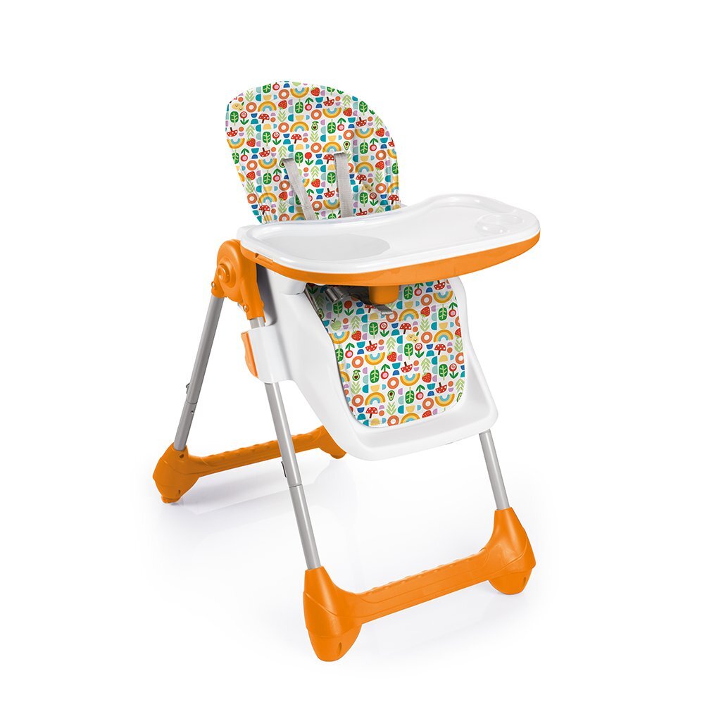 Dolu Fisher Price Deluxe Hochstuhl 105x57x87 cm weiß orange
