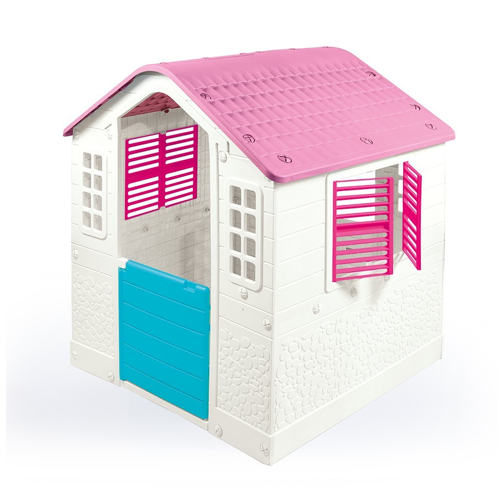 Dolu Spielhaus weiß rosa