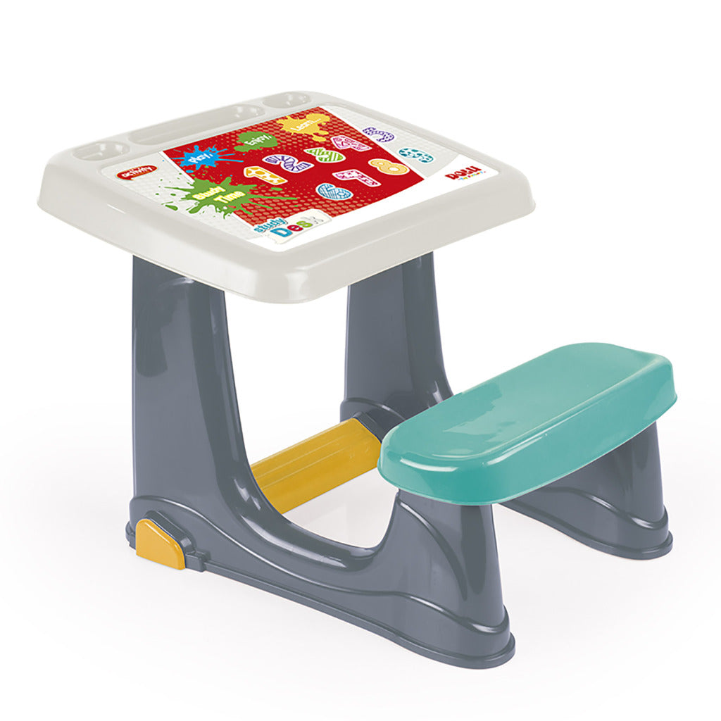 Dolu 2663 Schreibtisch für Kinder 50x77x57 grau blau weiß