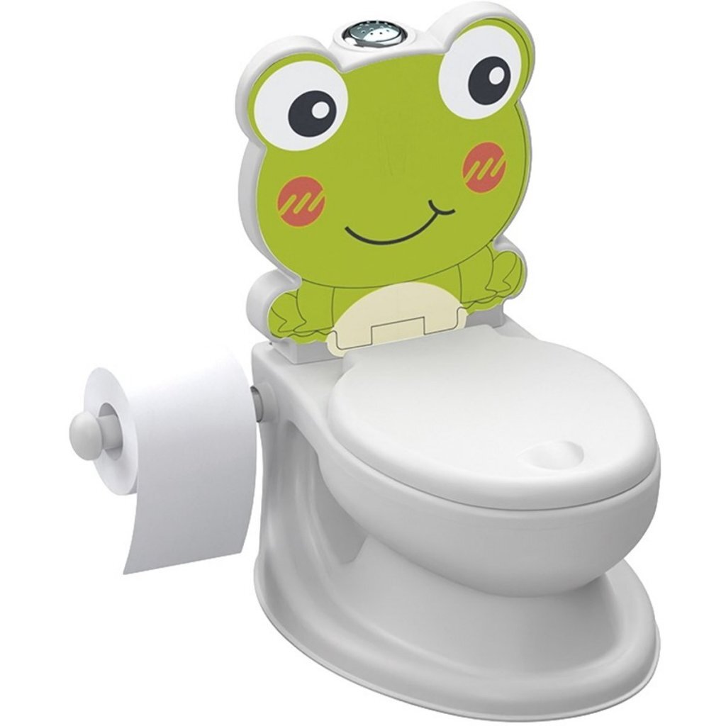 Dolu Lernspiel Frosch + Ton weiß grün