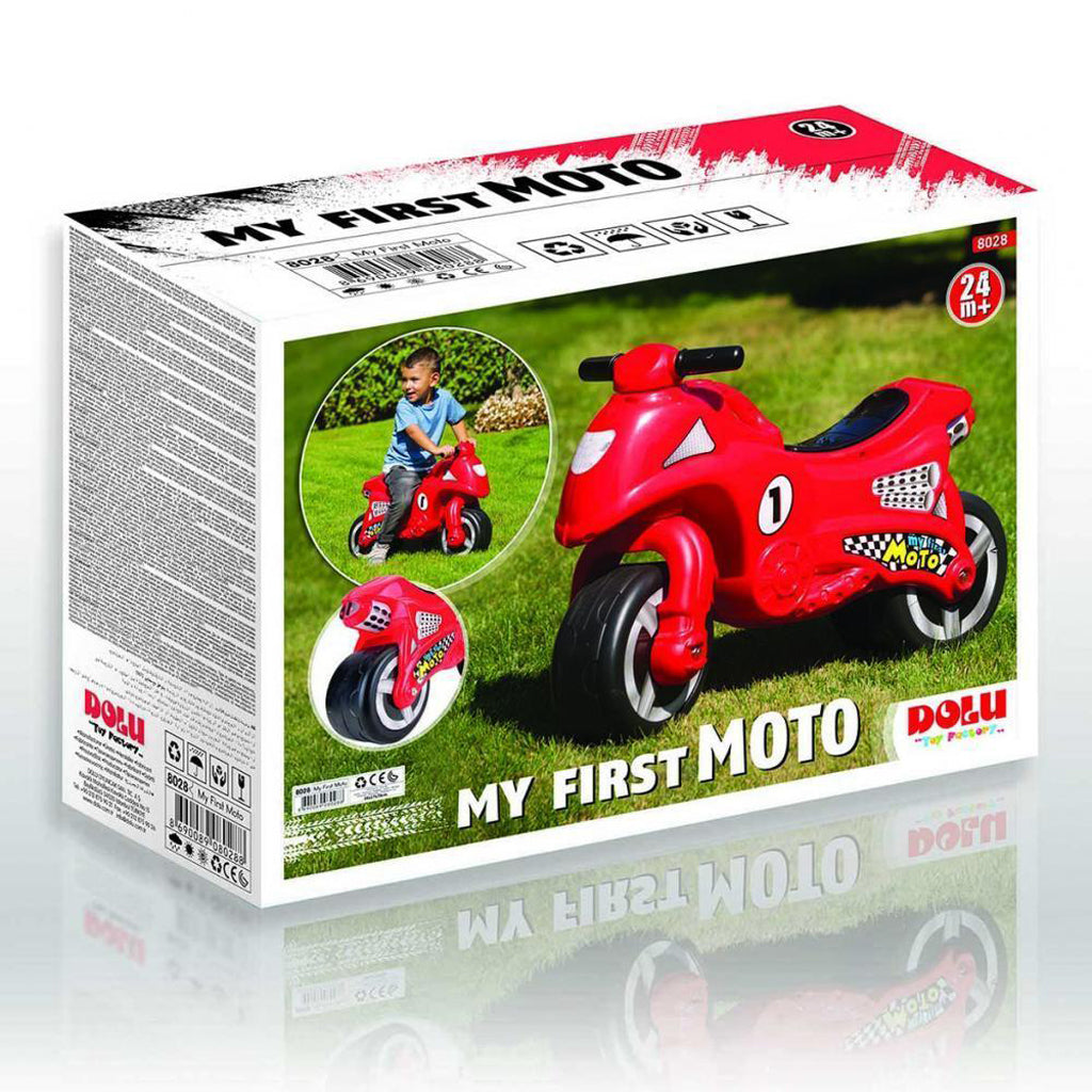 Dolu mein erster motorischer Roller rot