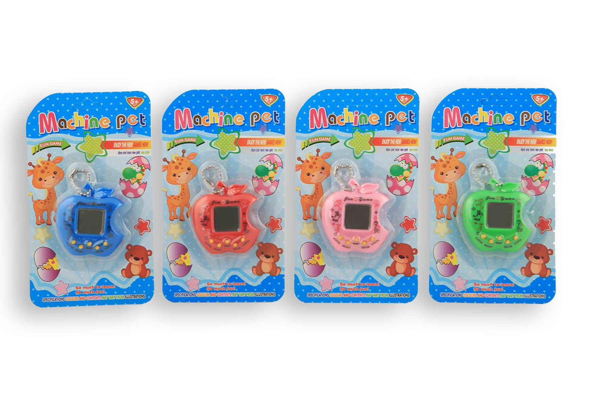 Lustiges Haustier Tamagotchi auf Karte