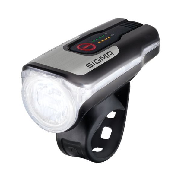 Scheinwerfer Aura 80 Lux LED USB-RECHARGEAL SCHWARZ