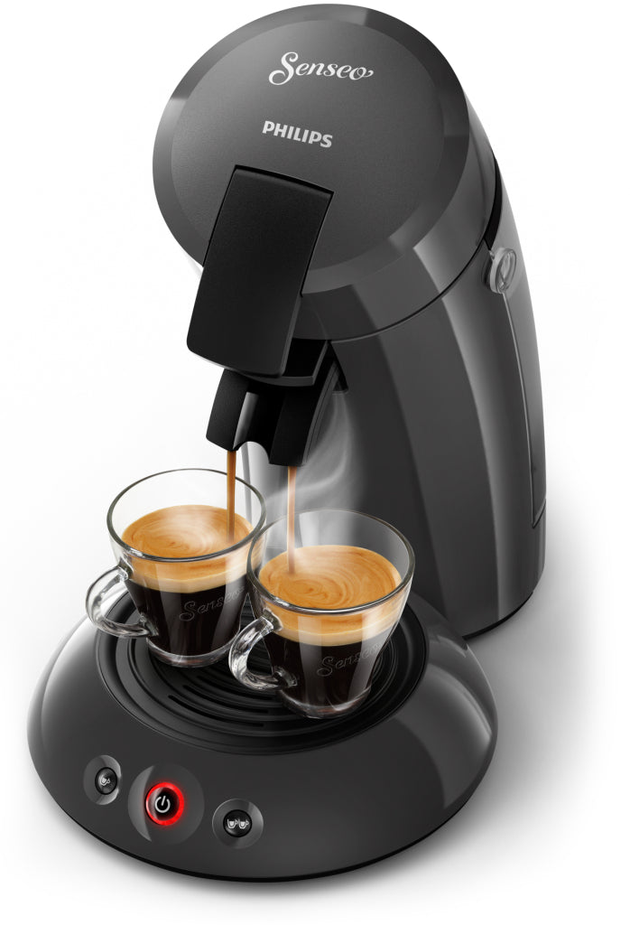 Philips HD6553 50 Senseo II Cashmere Kaffeemaschine Schwarz Titan