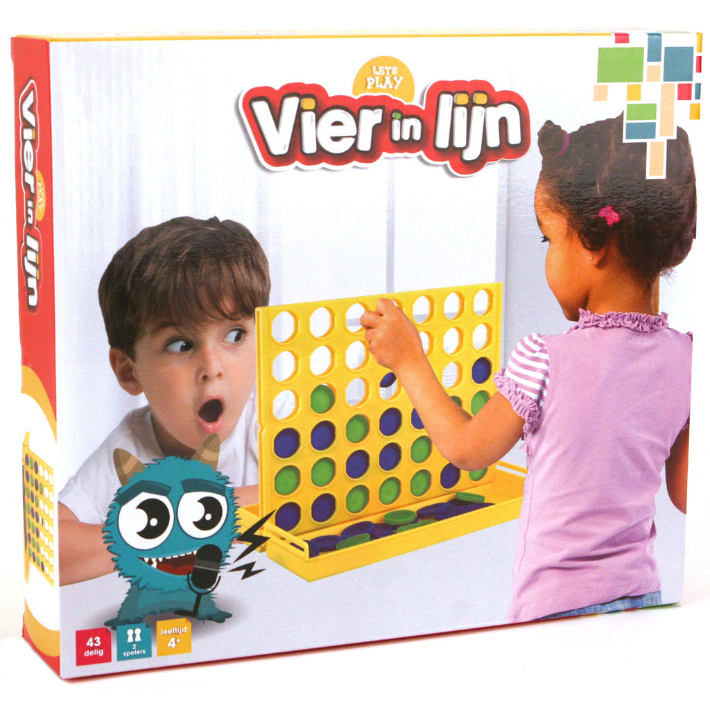 Lasst uns zu viert in einer Reihe spielen