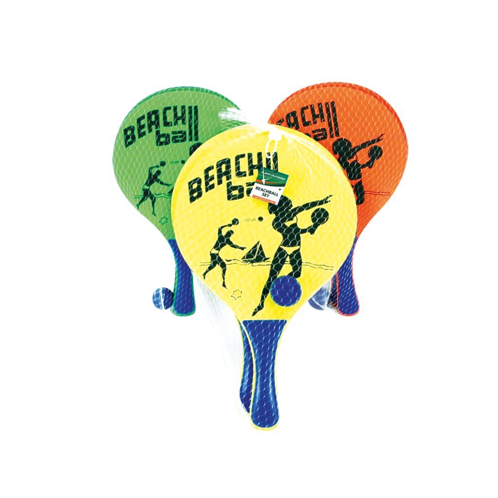 Alert Outdoor Beachball-Set aus Holz