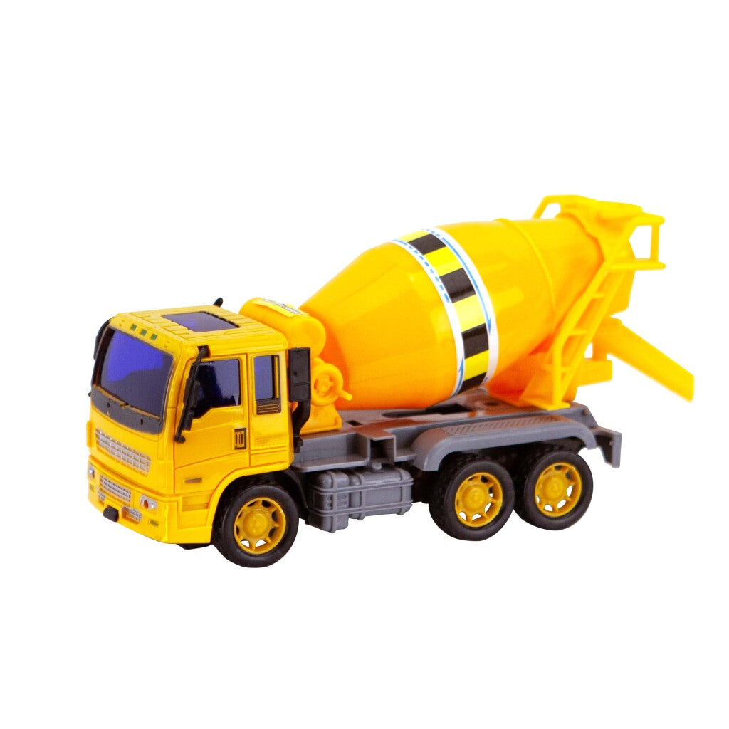 Betonmischer-LKW mit schnellen Rädern