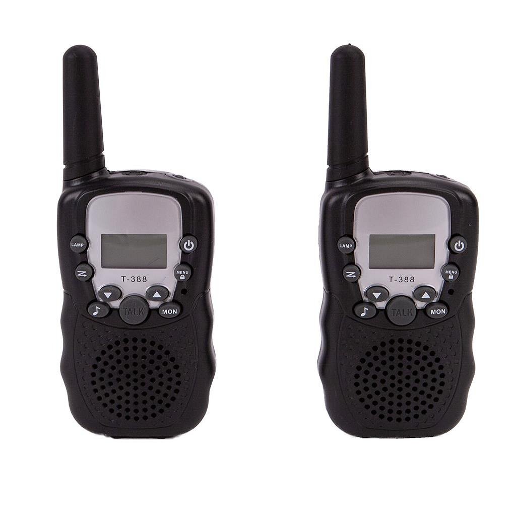 Science Walkie Talkie Twin Set schwarz 3 km
