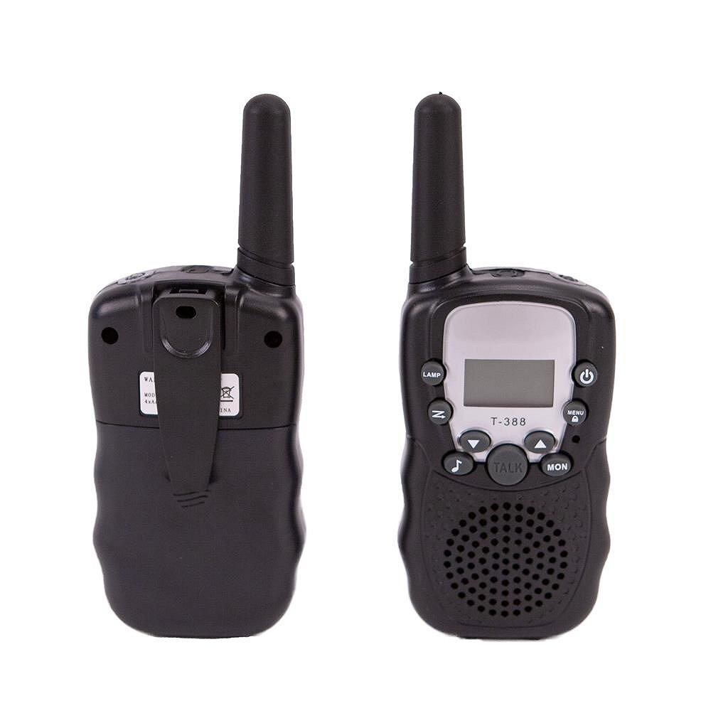 Science Walkie Talkie Twin Set schwarz 3 km