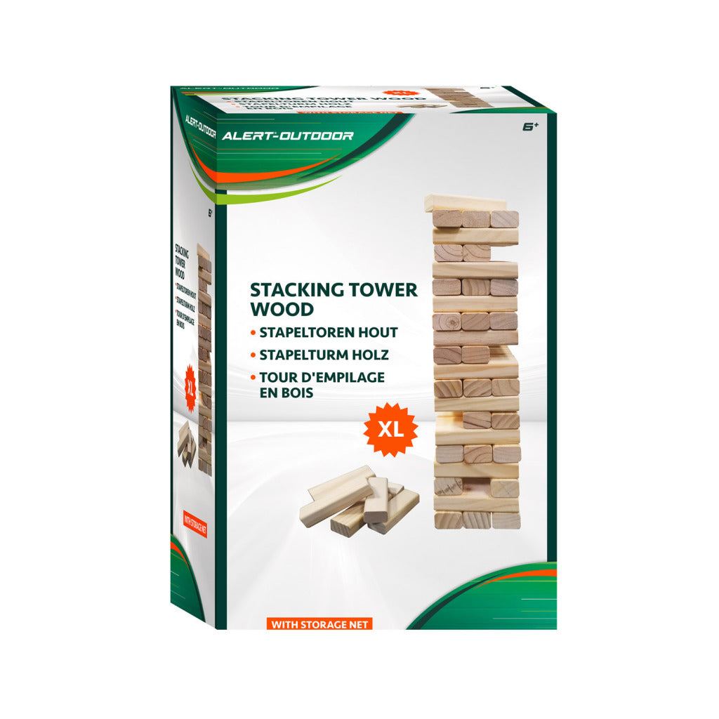 Alert Outdoor XL Stapelturm aus Holz