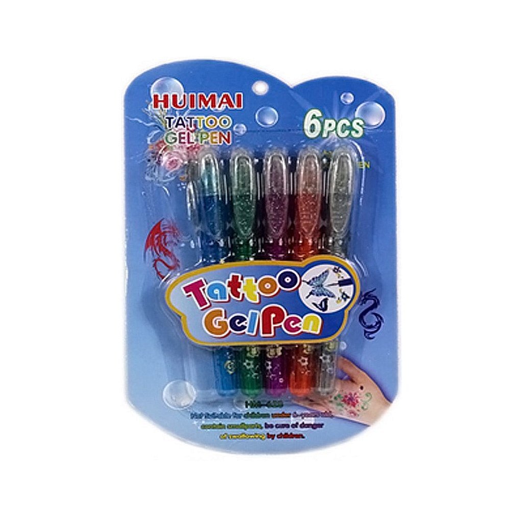 Basic Tattoo Gelstifte 6 Stück
