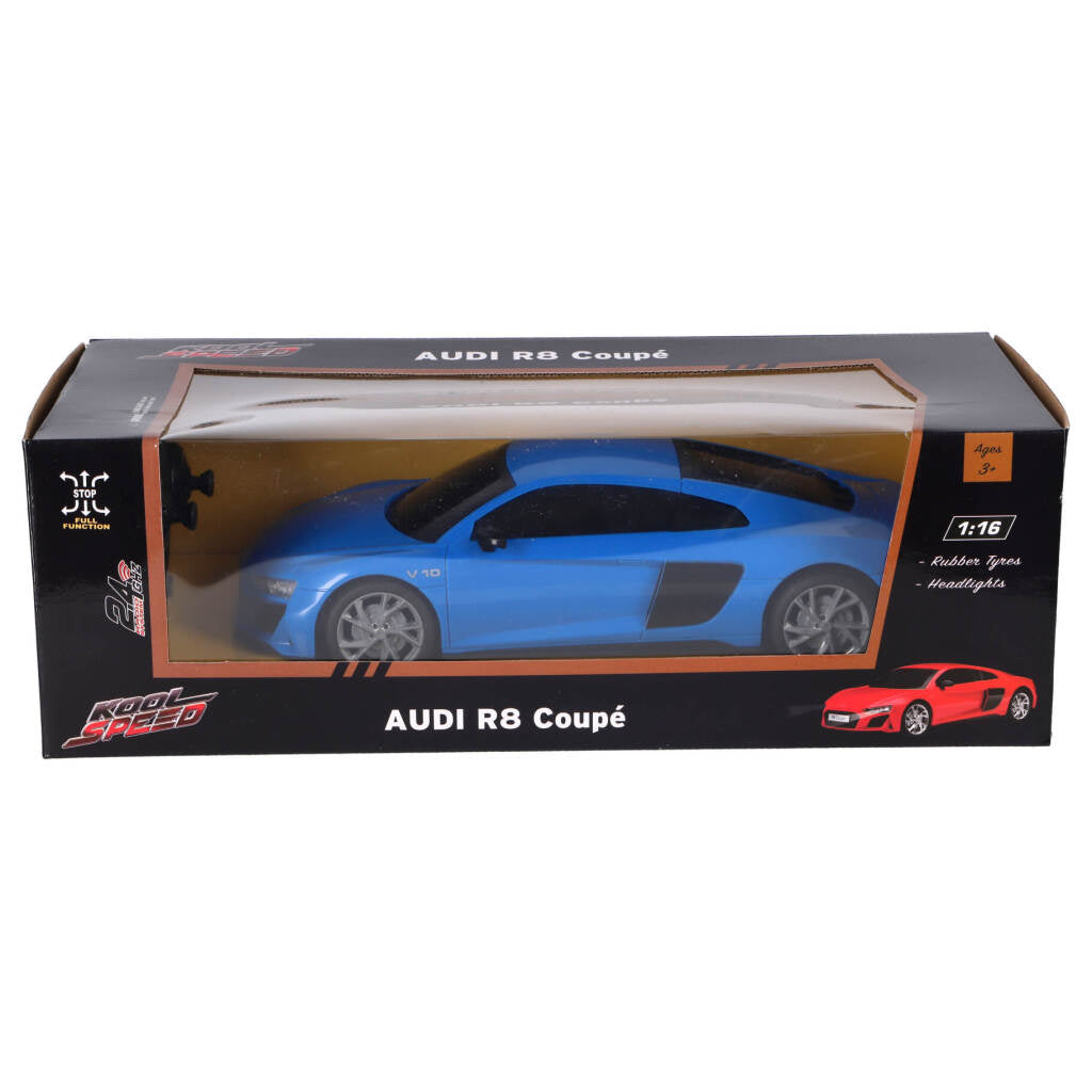 Kool Speed ferngesteuertes Auto Audi 1:16 2.4G R8 Coupé blau