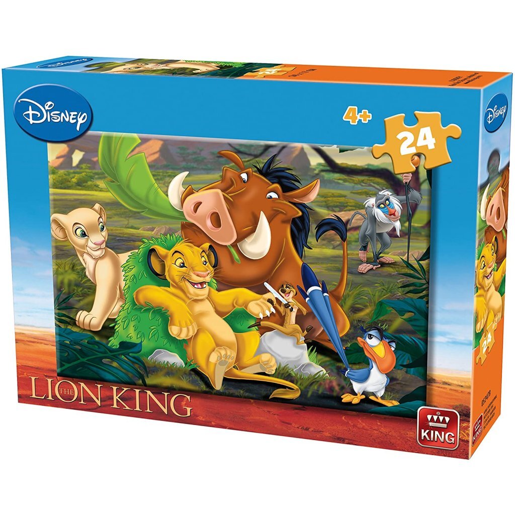 Königspuzzle Disney der Löwe 50 Teile
