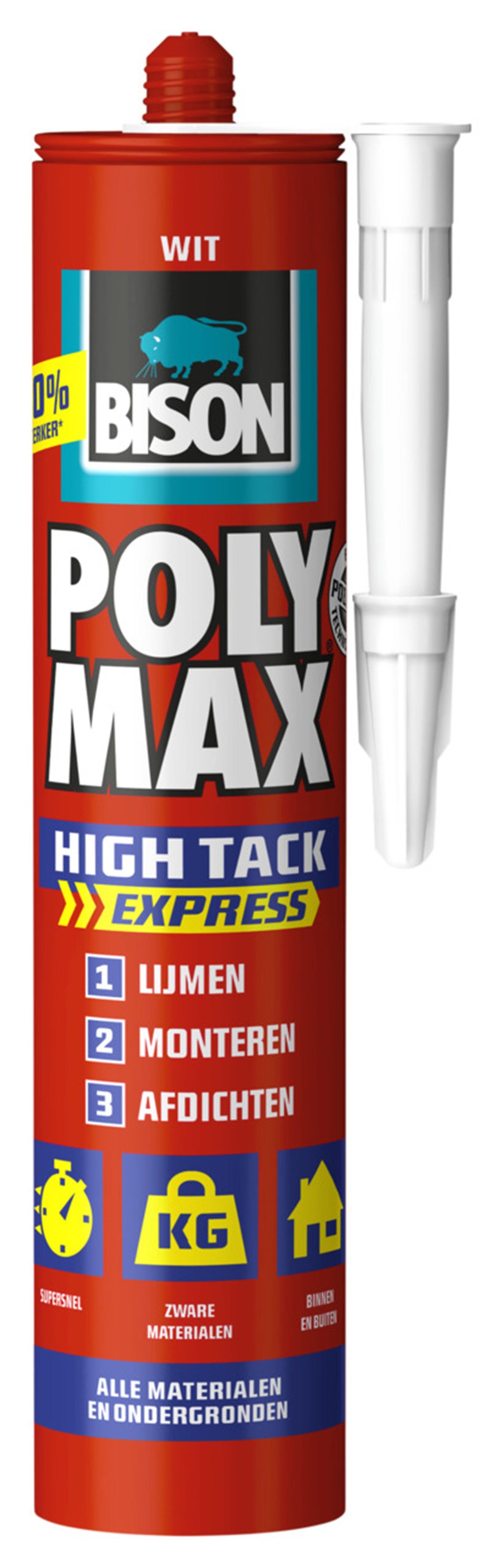 Bison Poly Max High Tack Express Weiß CRT 425 g – 6309790