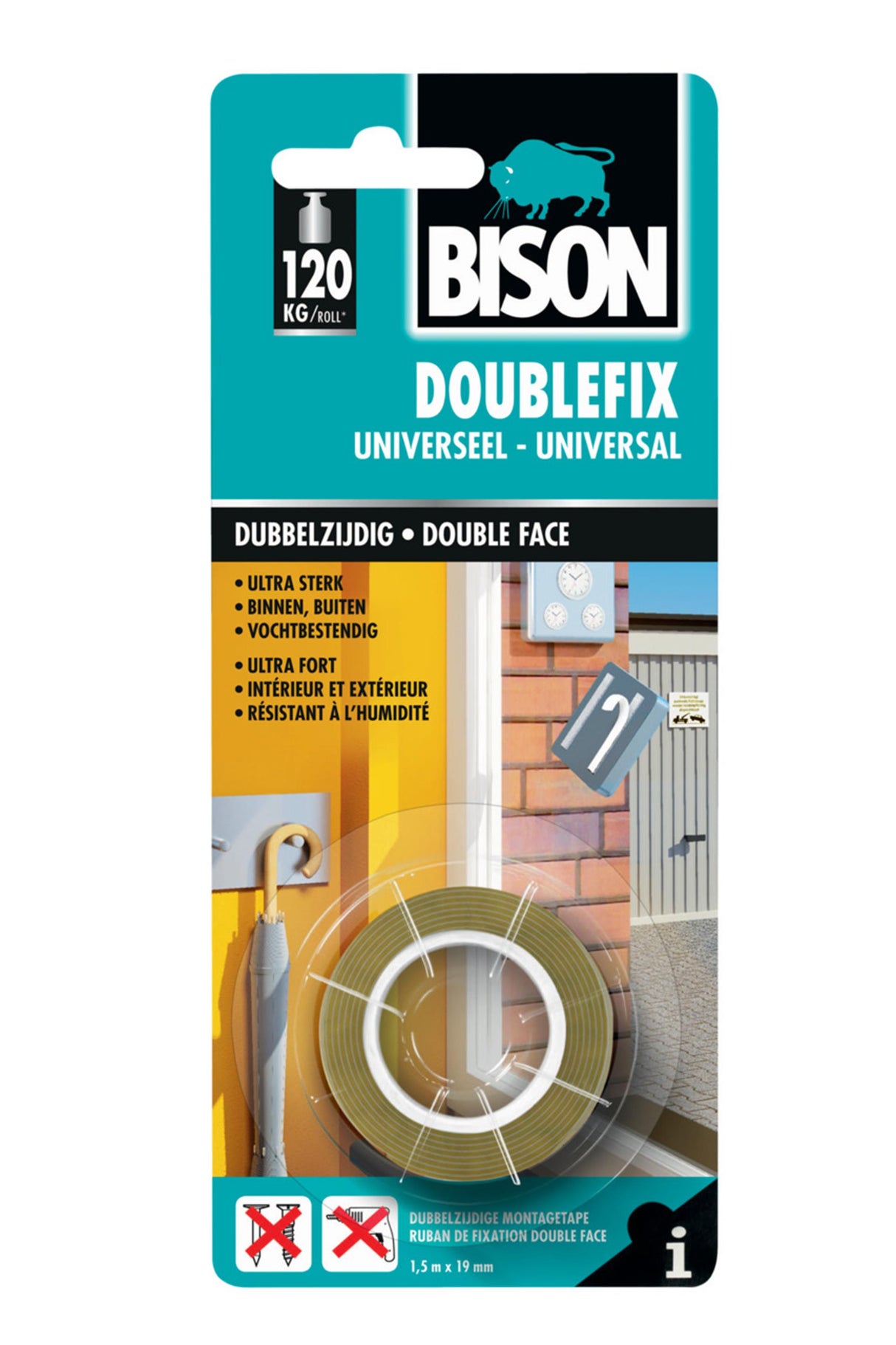 Bison Doublefix im Blister 1,5 m